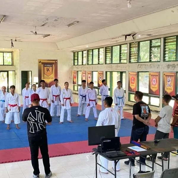 Atlet Karate Kepri Jalani Simulasi Persiapan Kejurnas PB FORKI