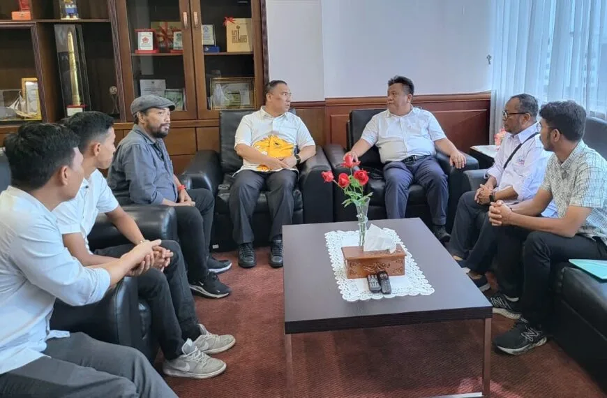 Audiensi dengan Wagub Kepri, Ketua Forki Kepri Paparkan Persiapan Atlet Karate ke Kejurnas PB FORKI 2025